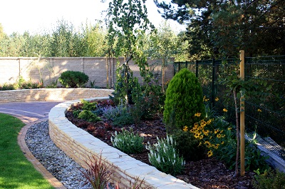 fragment ogrodu w siemiatyczach